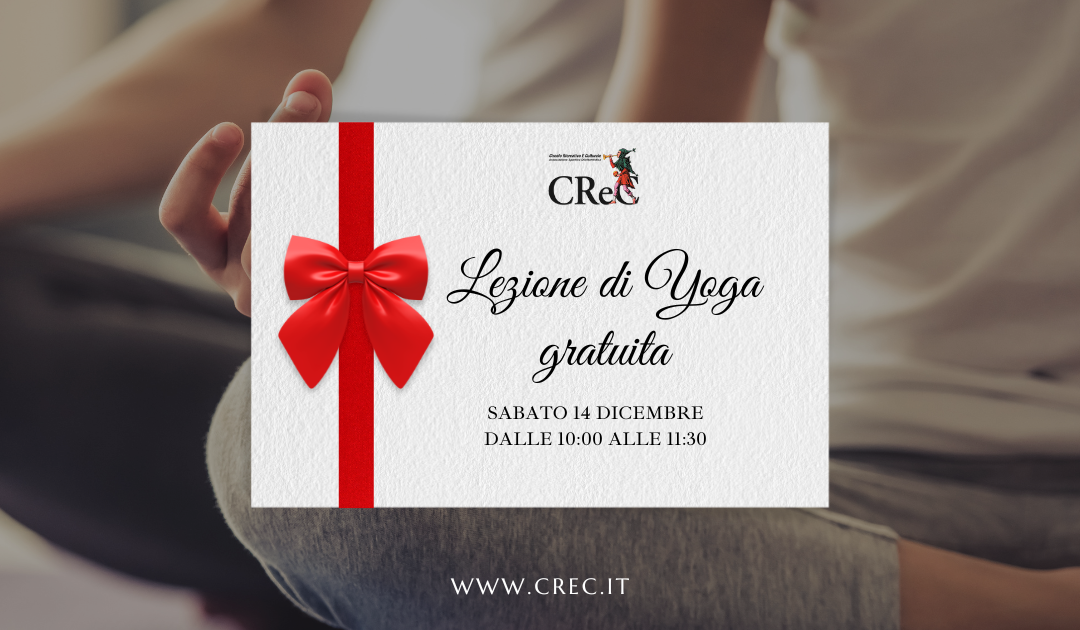 Lezione di Yoga gratuita